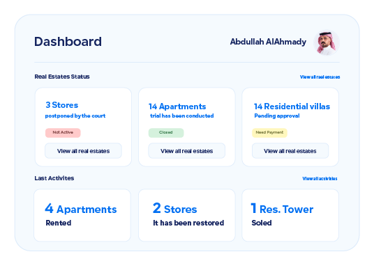 Tracking projects EN Real Estate & Contracting Sector - Qoyod